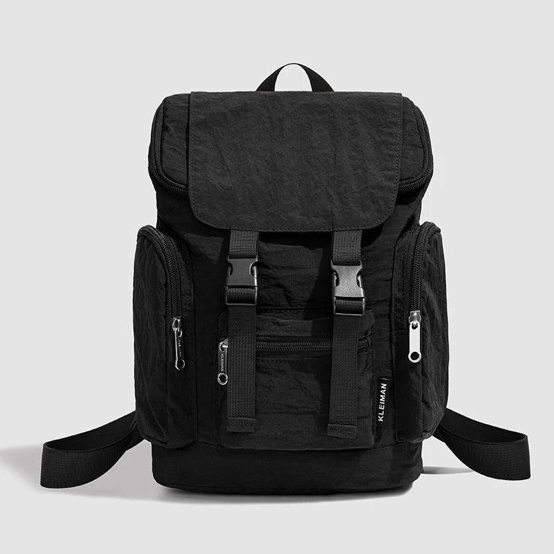 Small shoulder bag for female college students, contrasting colors, high-end feeling, short trip, light weight, outdoor hiking b