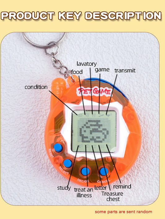 Interactive 3D Virtual Pet Toy - Collector's Edition - Aqua Blue | Perfect Gift for Holidays & Gamers