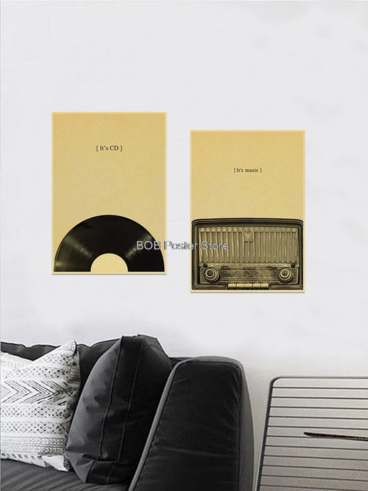 90s Cassette Vintage Poster