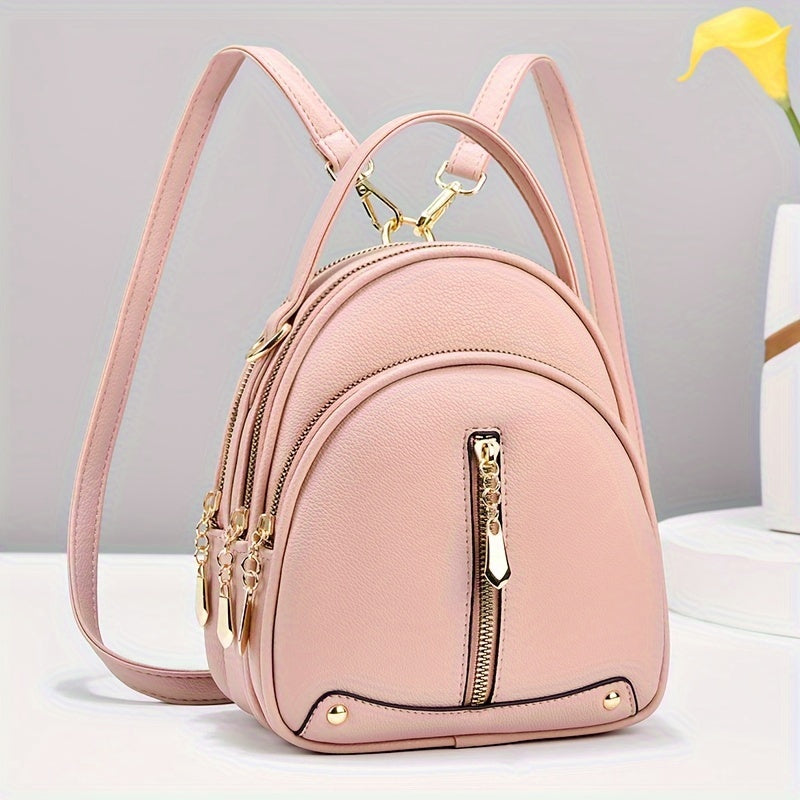 Elegant High Quality Small Backpack For Women Crossbody Bag