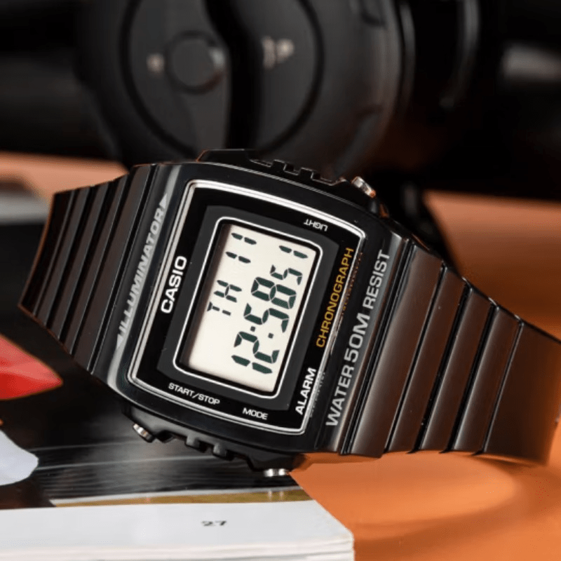 Casio Chronograph Watch Water Resistant 50M Digital Alarm