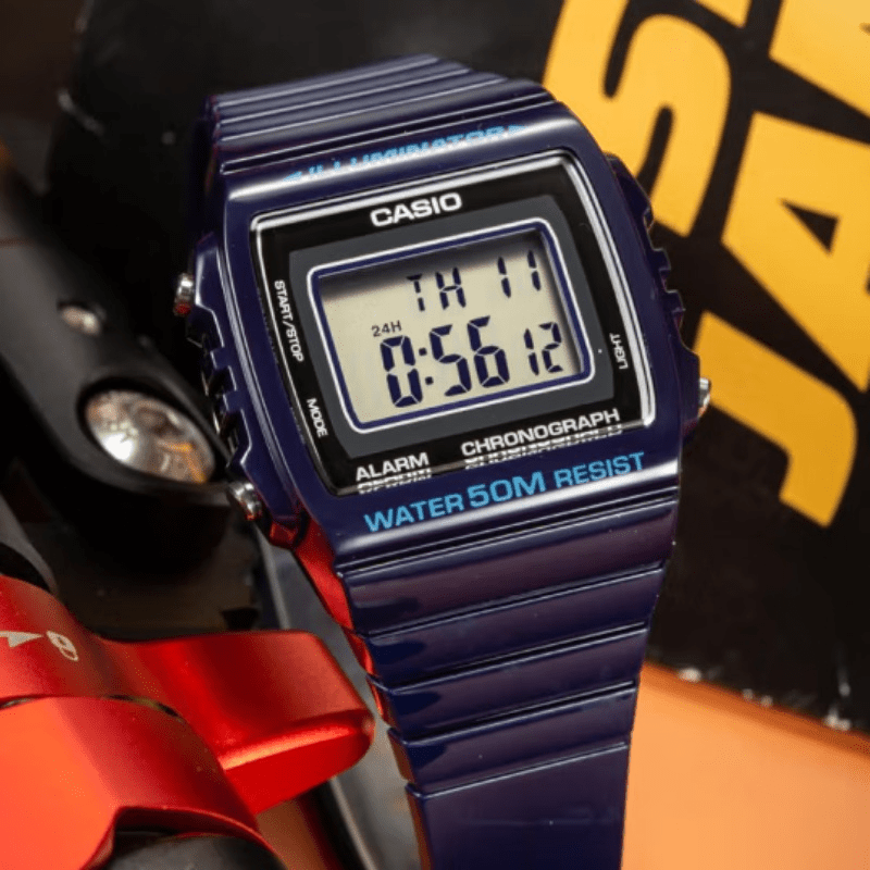 Casio Chronograph Watch Water Resistant 50M Digital Alarm