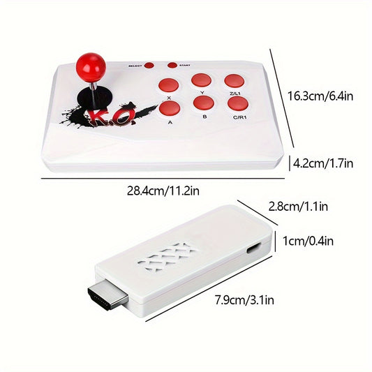 HD TV Video Plug&Play Handheld Portable Nostalgic Arcade Game Console Memory Stick Mini Game Station System(Support Various Classic Retro Games)