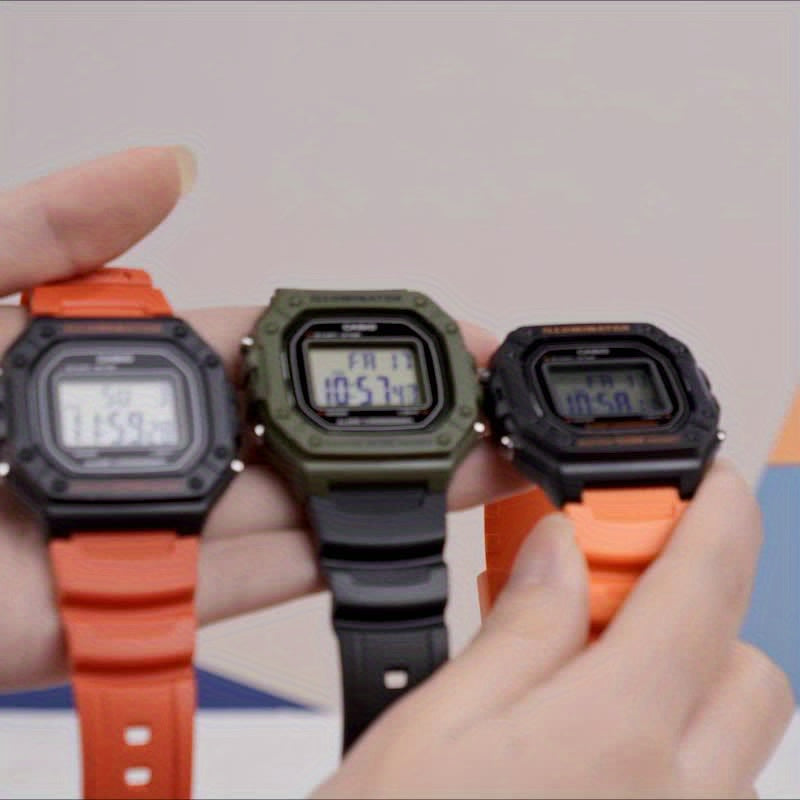 Casio Classic Chronograph Watch Womens Digital Sports 50M