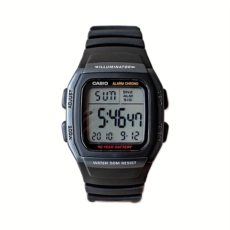 Casio Classic Chronograph Watch Womens Digital Sports 50M