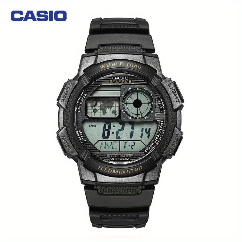 Casio AE Series Digital Sports Watch Water Resistant 100m