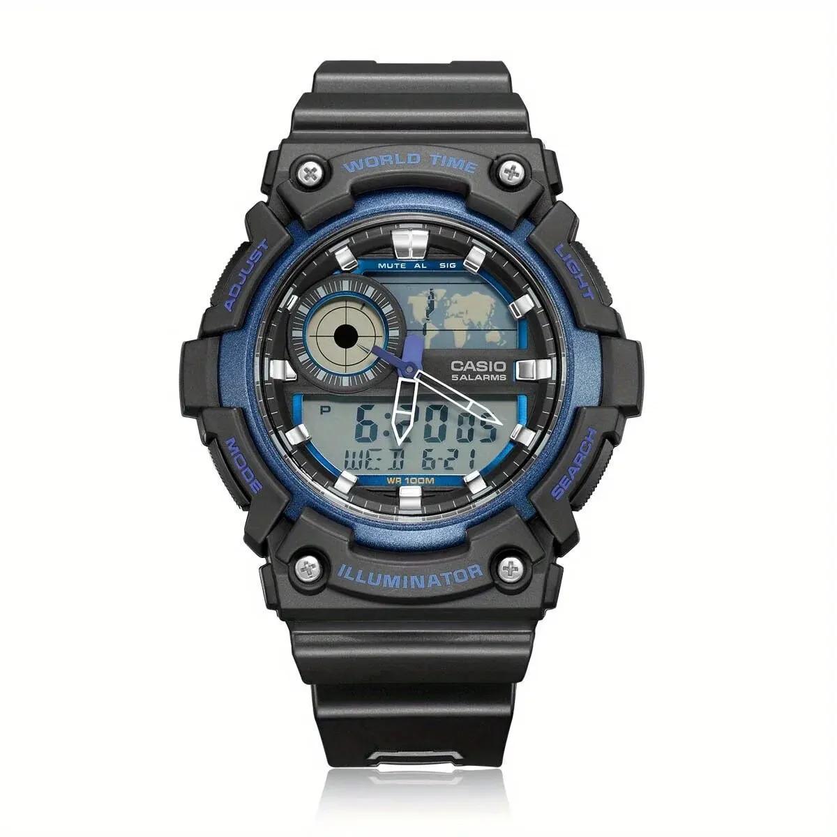 Casio AE Series Digital Sports Watch Water Resistant 100m