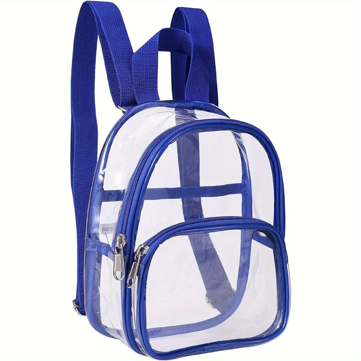 Clear Small Backpack Stadium Approved PVC Crossbody Bag