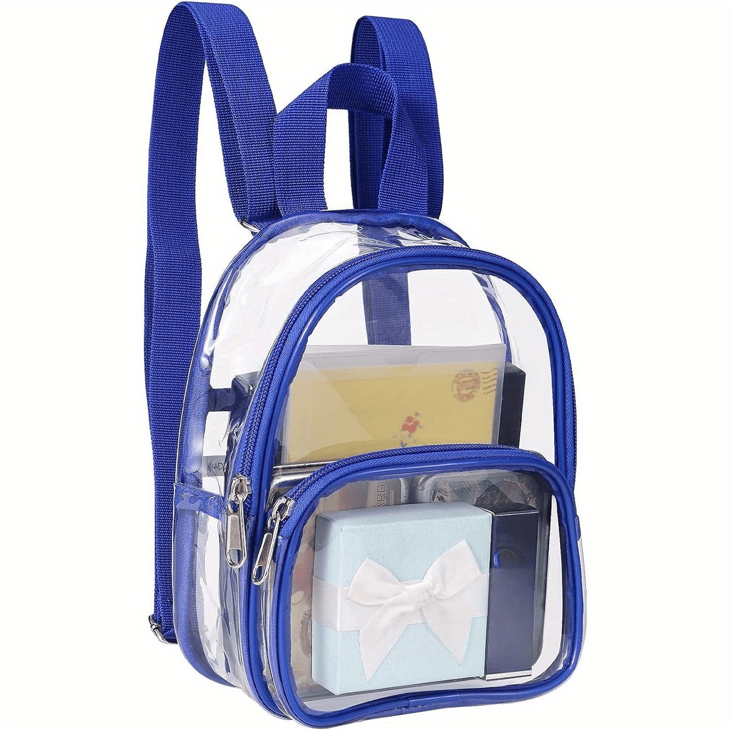 Clear Small Backpack Stadium Approved PVC Crossbody Bag