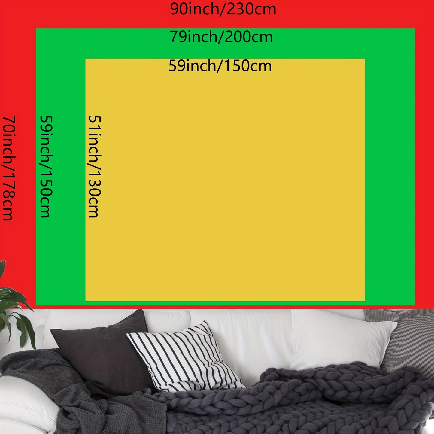 1pc Peach Skin 90gsm Psychedelic Tree of Life Black Light Tapestry, Psychedelic Mandala Fluorescent Hanging Cloth, UV Black Light Decorative Cloth, for Home Living Room Use