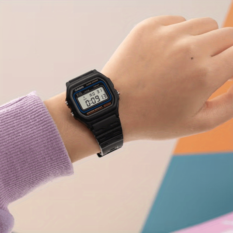 Casio Classic Chronograph Watch Womens Digital Sports 50M