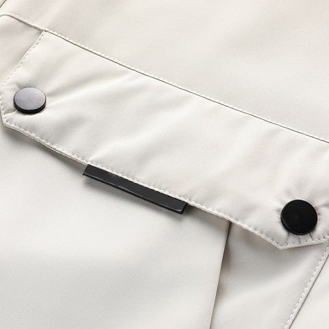 Men's Fashion Windbreaker Jacket - Casual, Thin, Ideal for Spring Outdoor Activities