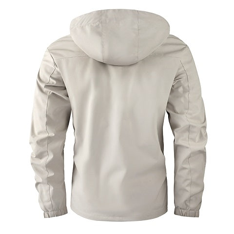 Men's Fashion Windbreaker Jacket - Casual, Thin, Ideal for Spring Outdoor Activities