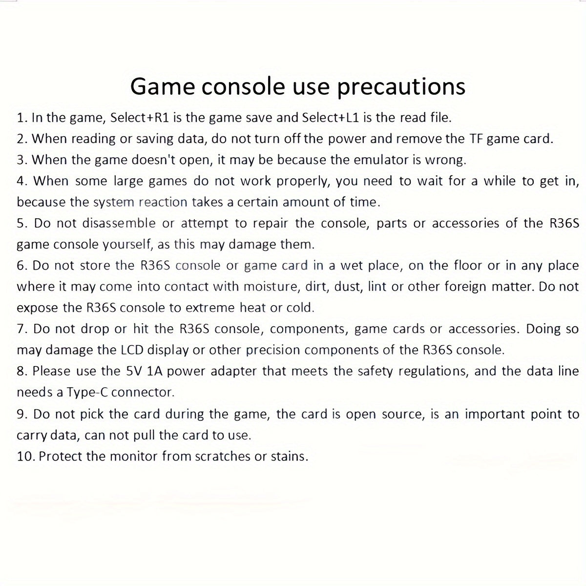 R36S Handheld Game Console 3.5 Inch IPS Screen Retro Game Console Linux System Screen Portable Pocket Video Player Travel Essentials, 128G Extra Large Memory, Perfect Halloween Christmas Gifts