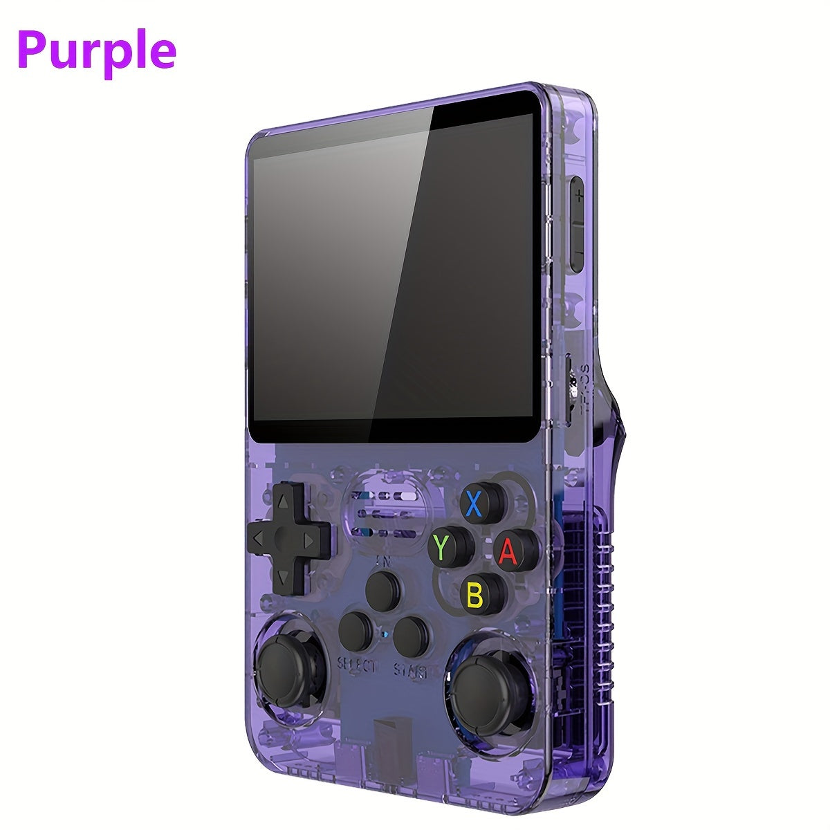 R36S Handheld Game Console 3.5 Inch IPS Screen Retro Game Console Linux System Screen Portable Pocket Video Player Travel Essentials, 128G Extra Large Memory, Perfect Halloween Christmas Gifts
