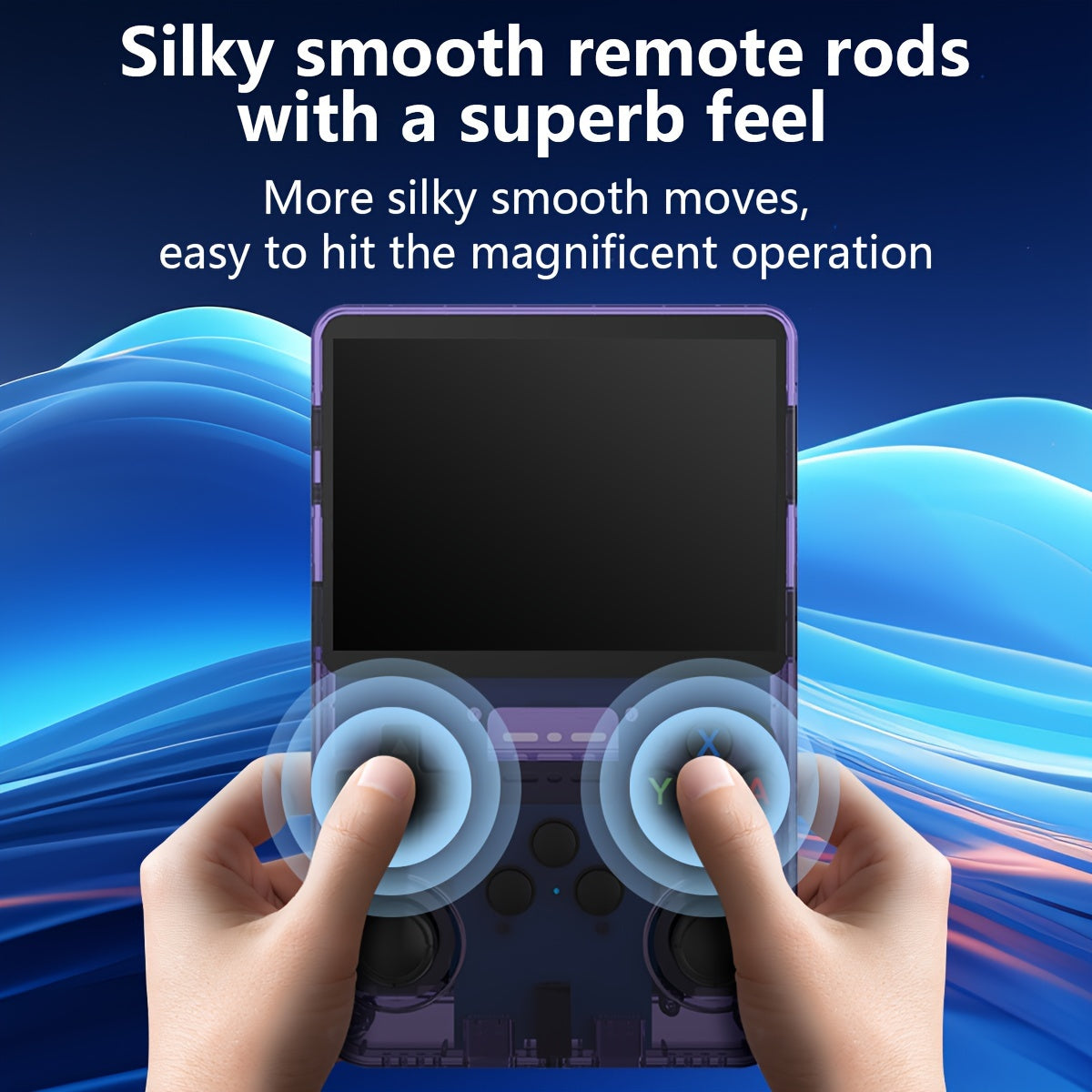 R36S Handheld Game Console 3.5 Inch IPS Screen Retro Game Console Linux System Screen Portable Pocket Video Player Travel Essentials, 128G Extra Large Memory, Perfect Halloween Christmas Gifts