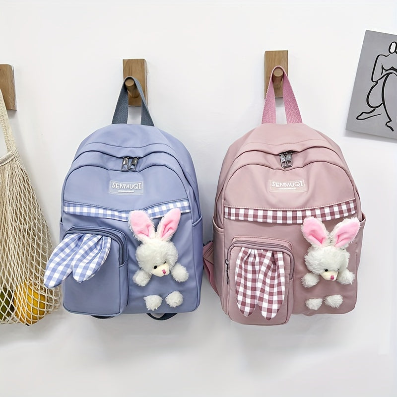 Cute Rabbit Backpack, Mini Backpack, Cartoon Bag Casual Daypack For Shopping, Travel, Outing And Leisure