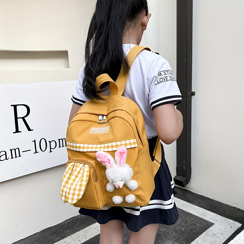 Cute Rabbit Backpack, Mini Backpack, Cartoon Bag Casual Daypack For Shopping, Travel, Outing And Leisure
