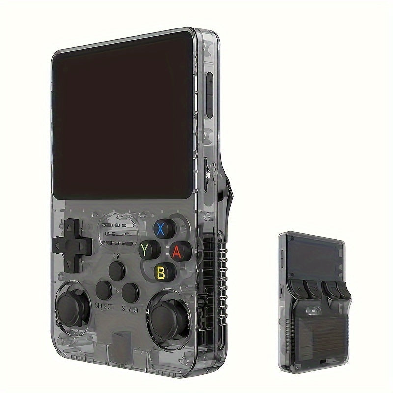 1pc R36S Retro Handheld Game Console: 3.5 Inch IPS Screen Linux System, Can Be Carried With You And Play At Any Time, A Gift For Friends, Enjoy A Good Time