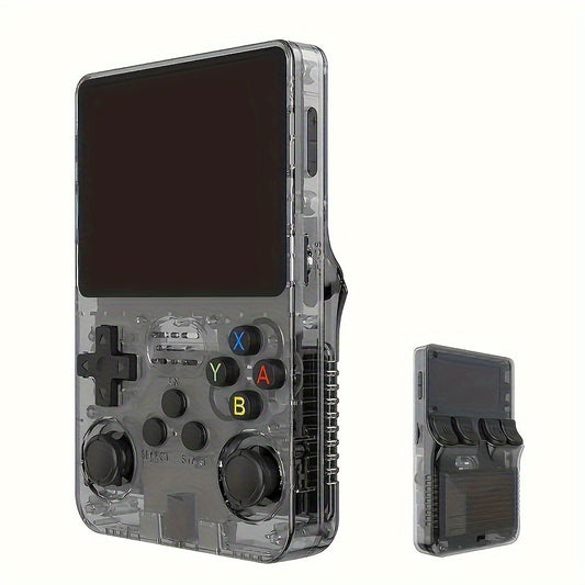 1pc R36S Retro Handheld Game Console: 3.5 Inch IPS Screen Linux System, Can Be Carried With You And Play At Any Time, A Gift For Friends, Enjoy A Good Time
