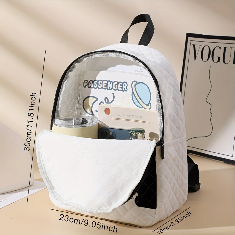 Cat Butterfly Print Lightweight Casual Travel Backpack