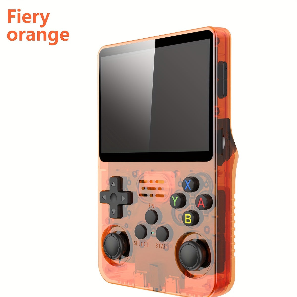 R36S Handheld Game Console 3.5 Inch IPS Screen Retro Game Console Linux System Screen Portable Pocket Video Player Travel Essentials, 128G Extra Large Memory, Perfect Halloween Christmas Gifts