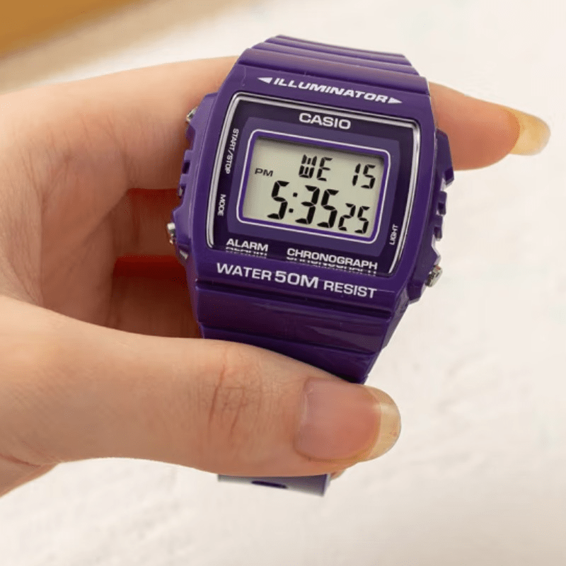 Casio Chronograph Watch Water Resistant 50M Digital Alarm