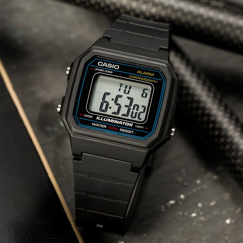 Casio Chronograph Watch Water Resistant 50M Digital Alarm