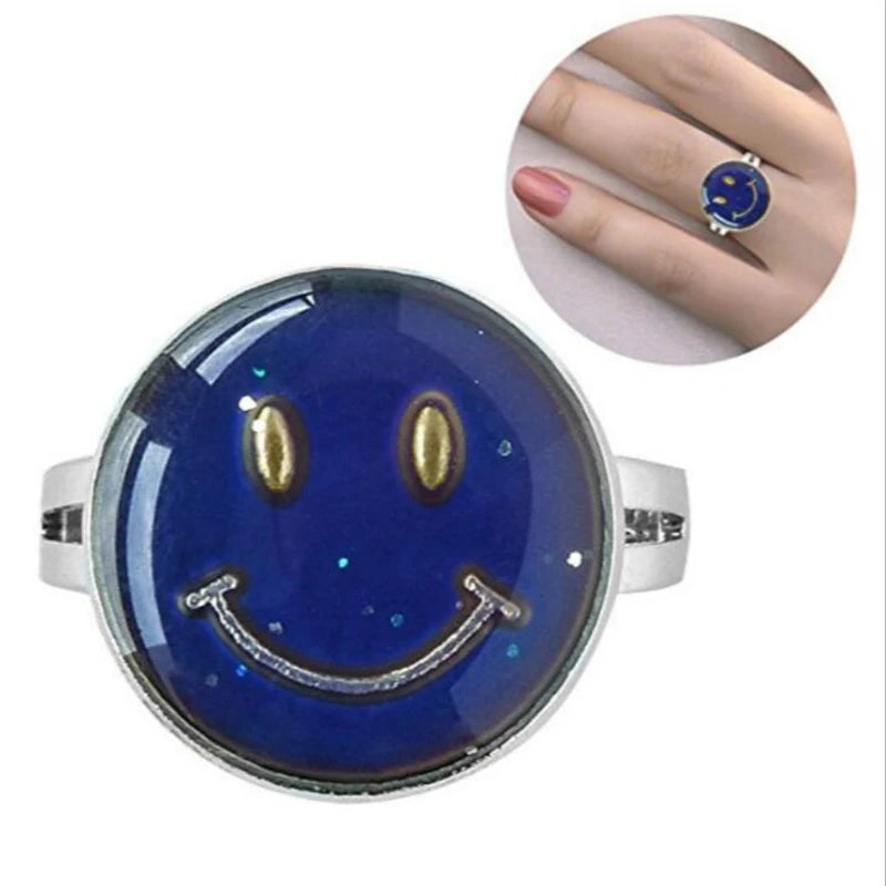 Yinyang Mood Ring Color Change Mood Ring Adjustable Emotion Feeling Changeable Temperature Ring 1PC Dropshipping