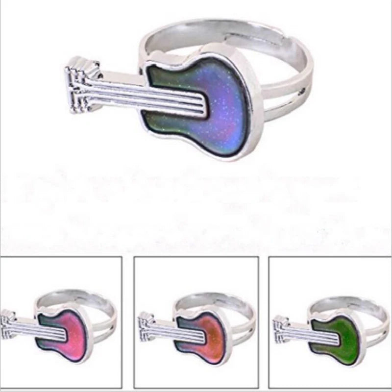 Yinyang Mood Ring Color Change Mood Ring Adjustable Emotion Feeling Changeable Temperature Ring 1PC Dropshipping