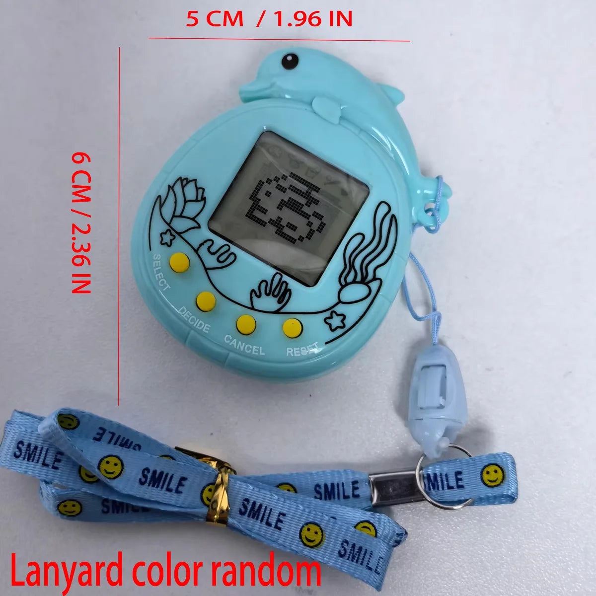 Mini Tamagotchi Virtual Transparent Electronic Pet Handheld Training Game Nostalgic 168Pet Pet Machiner Funny Toys For Kids Gift