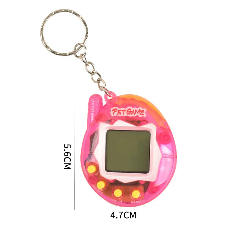 Transparent Electronic Pet Nostalgic 168 in One Virtual Toy