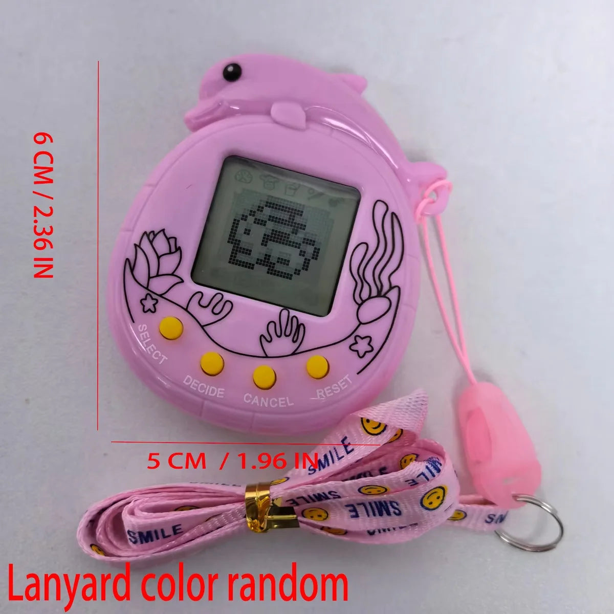 Mini Tamagotchi Virtual Transparent Electronic Pet Handheld Training Game Nostalgic 168Pet Pet Machiner Funny Toys For Kids Gift