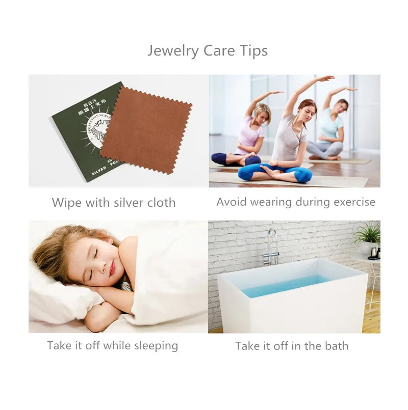 925 Silver Oval Mood Temperature Change Ring For Women Charm Wedding Party Jewelry Gifts