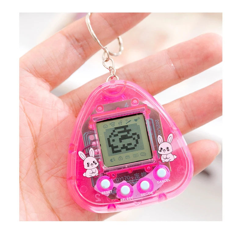 Transparent Electronic Pet Nostalgic 168 in One Virtual Toy
