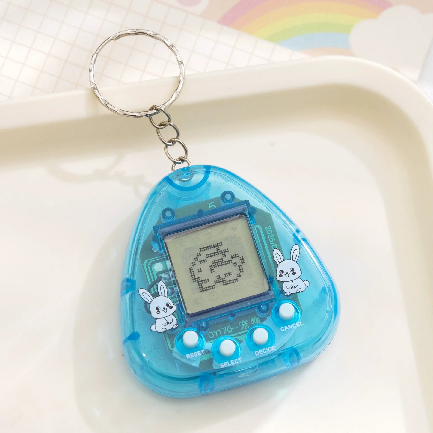 Transparent Electronic Pet Nostalgic 168 in One Virtual Toy