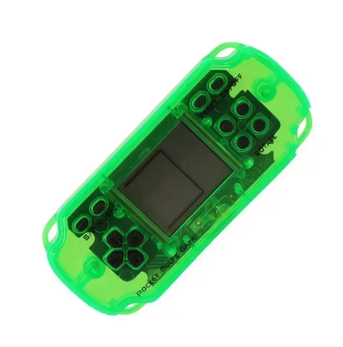 Portable Mini Pocket Key Chain Ring Retro Nostalgic Video Handheld Game Console Built-in 26 Brick Classic Games Kids Pendant Toy