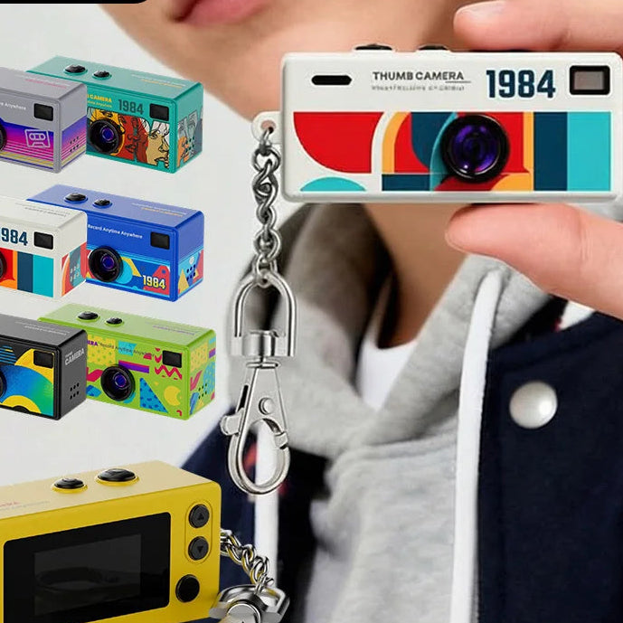 Retro Mini Keychain Camera — 1080P HD | Throwback Cam Vibes 📼