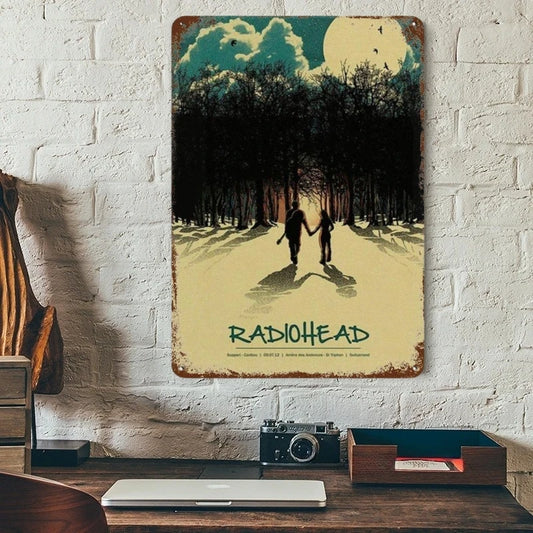 Vintage Radiohead Poster