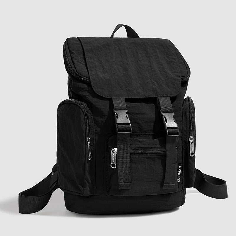 Small shoulder bag for female college students, contrasting colors, high-end feeling, short trip, light weight, outdoor hiking b