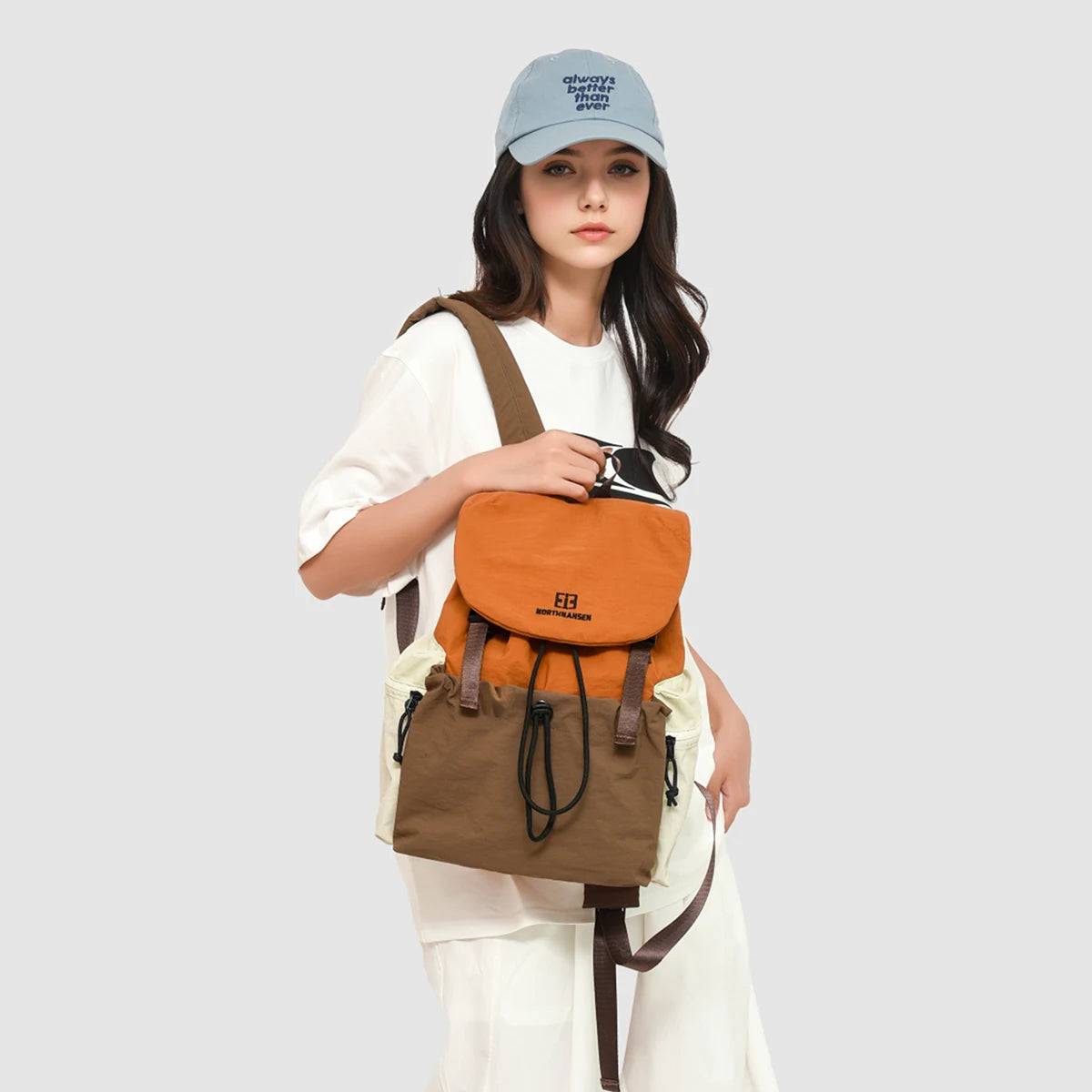Small Backpack, Lightweight Outdoor Mountaineering Travel, New Backpack, Female College Student School Bag, High School Student, Junior High School Student, Shopping and Travel Sports