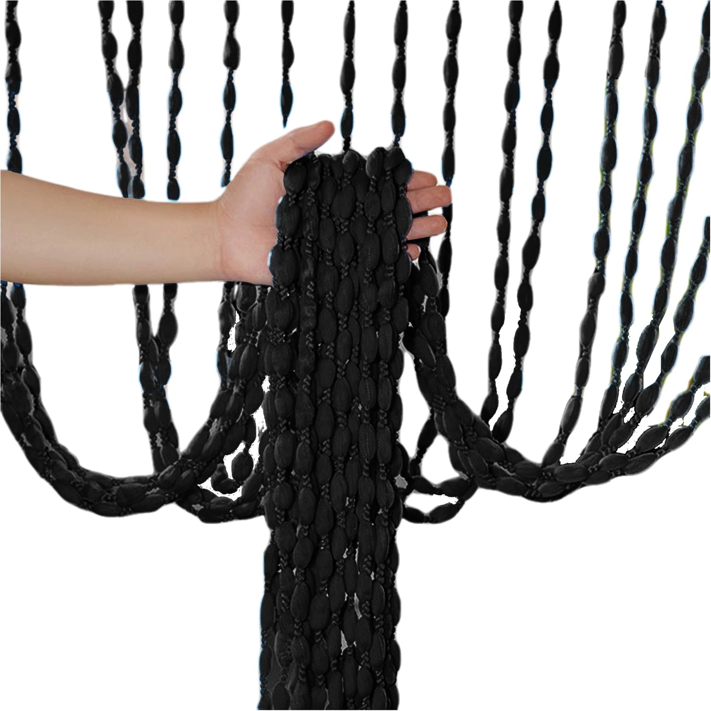 Doorway Curtains Beaded Doorway Curtain For Entrance Wall Boho Hippie Hanging Patio Tassels Screen