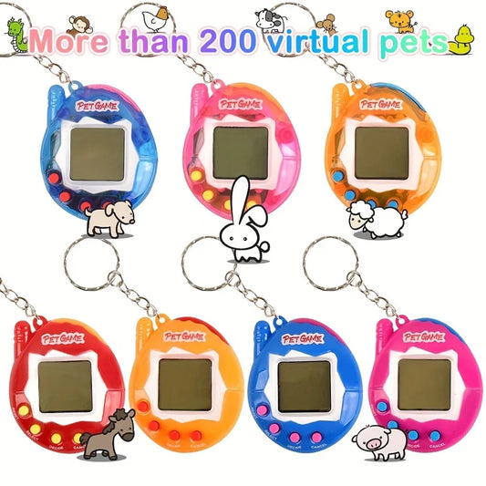 Transparent Electronic Pet Nostalgic 168 in One Virtual Toy
