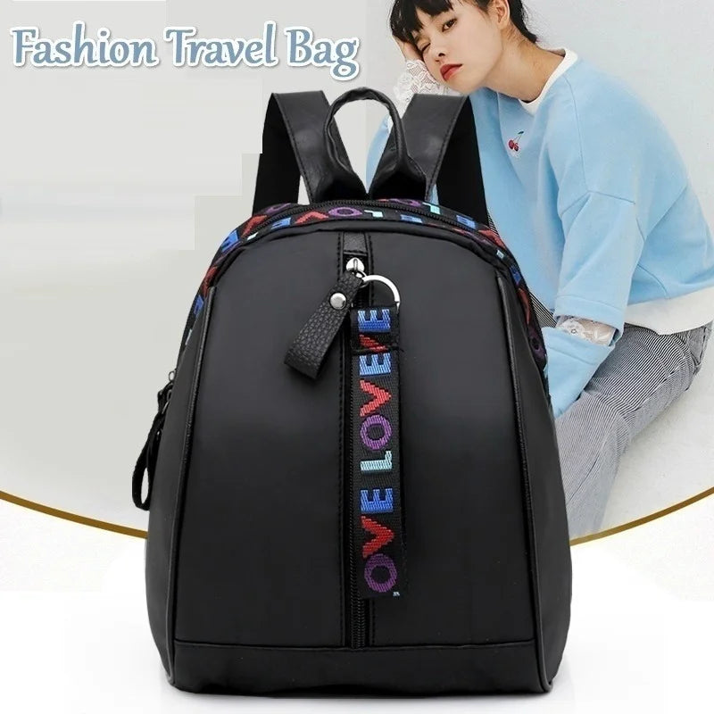 Mini Men's Backpack Fashion Small Black Shoulder School Bag for Man Canvas Designer Waterproof Sports Travel Male Backpacks