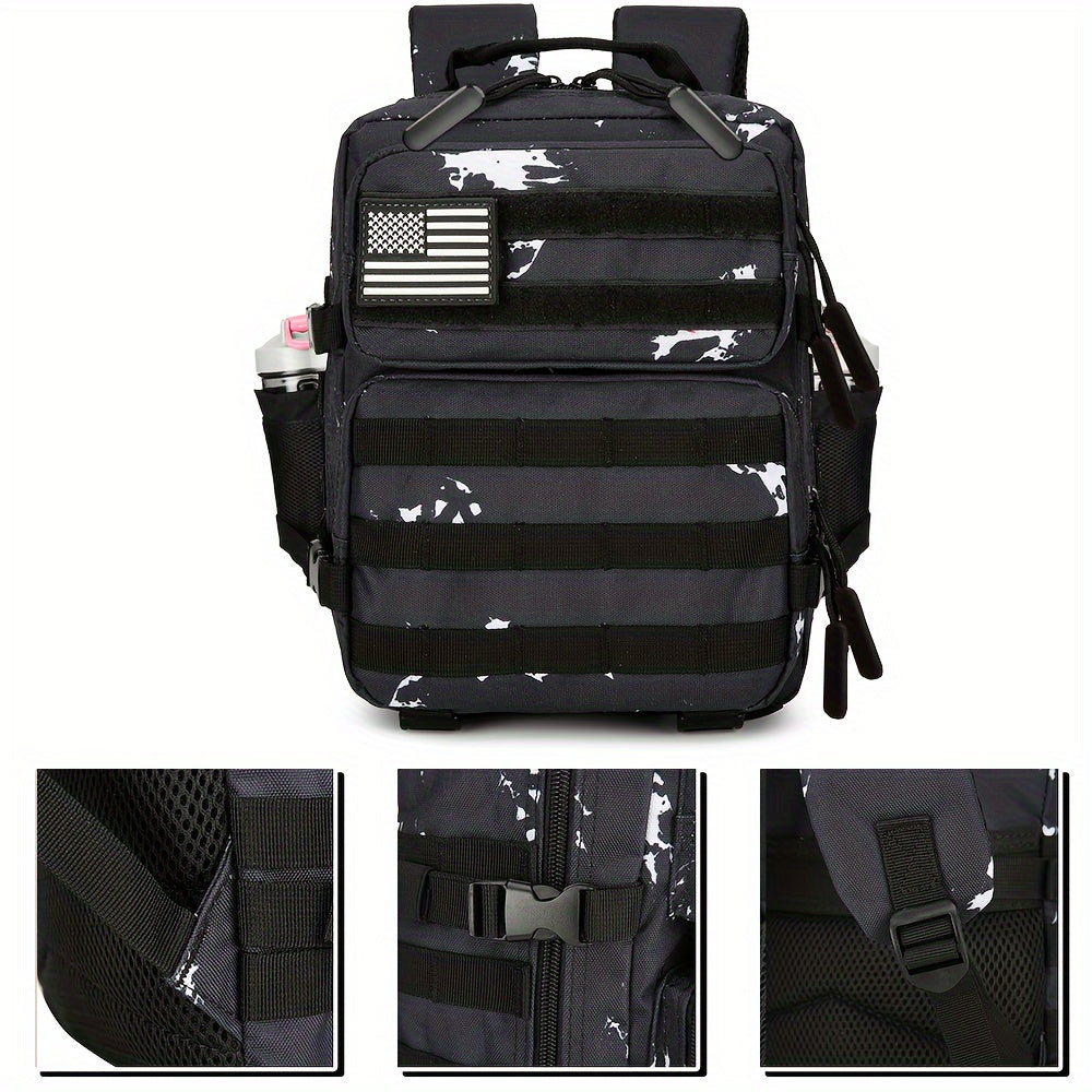 2.38gal Mini Backpack, Gym Sports Backpack, Hiking Travel Camping Backpack