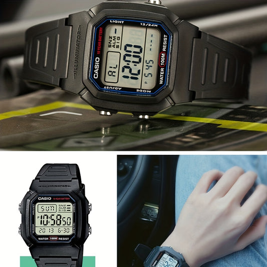 Casio Classic Chronograph Watch Womens Digital Sports 50M