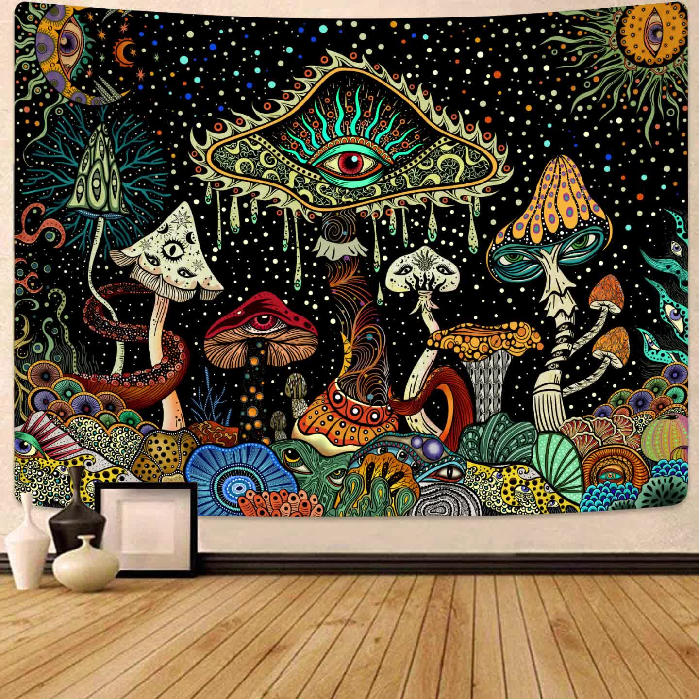 Hippie Wall Tapestry, Tapestry Bedroom Hippie Wall Hanging Hippie Room Decoration