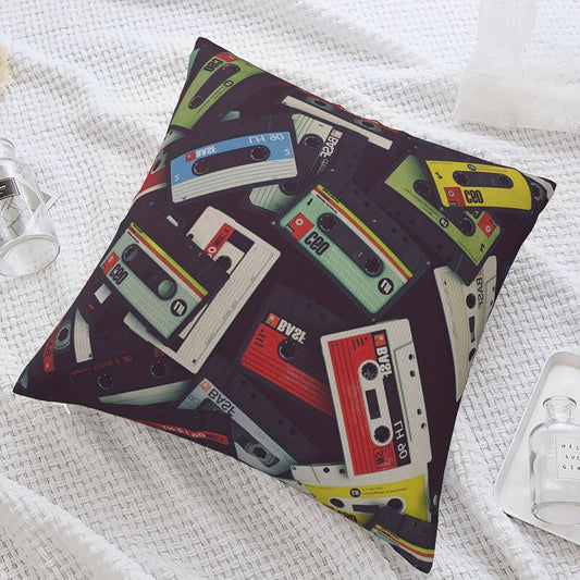Cassette Throw Pillow
