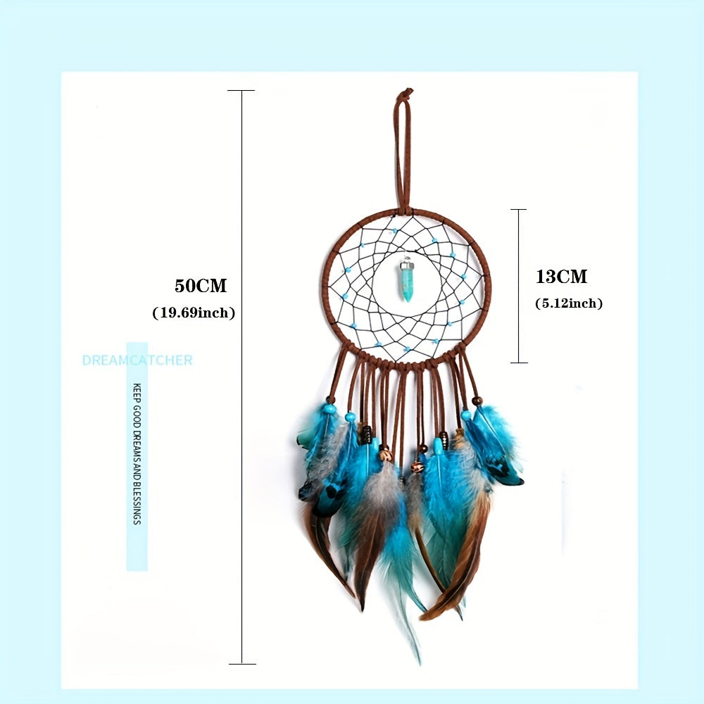 Dream Catcher, Wall Hanging Decoration,  Star Moon Dream Catchers For Bedroom, Ornament Craft Gift Living Room, Bedroom, Dormitory, Classroom, Christmas Wedding Gifts For Girls Boys
