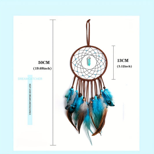 Dream Catcher, Wall Hanging Decoration,  Star Moon Dream Catchers For Bedroom, Ornament Craft Gift Living Room, Bedroom, Dormitory, Classroom, Christmas Wedding Gifts For Girls Boys